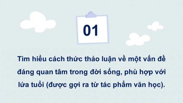 Giáo án điện tử Ngữ văn 9 kết nối Bài 3: Trình bày ý kiến về một vấn đề có tính thời sự trong đời sống của lứa tuổi học sinh hiện nay