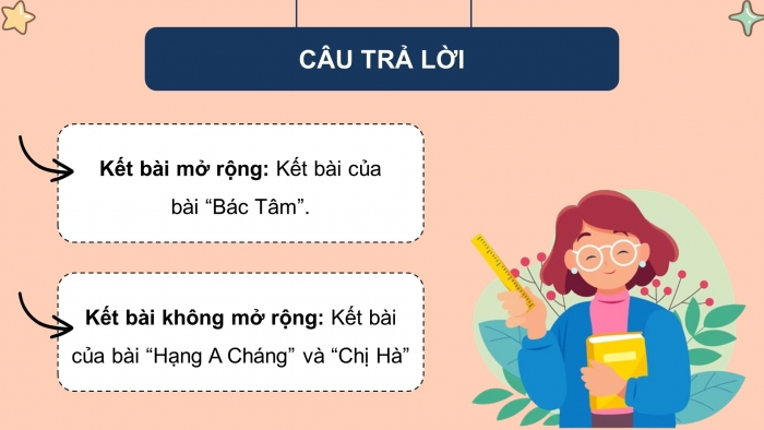 Giáo án điện tử Tiếng Việt 5 cánh diều Bài 3: Luyện tập tả người (Viết kết bài)