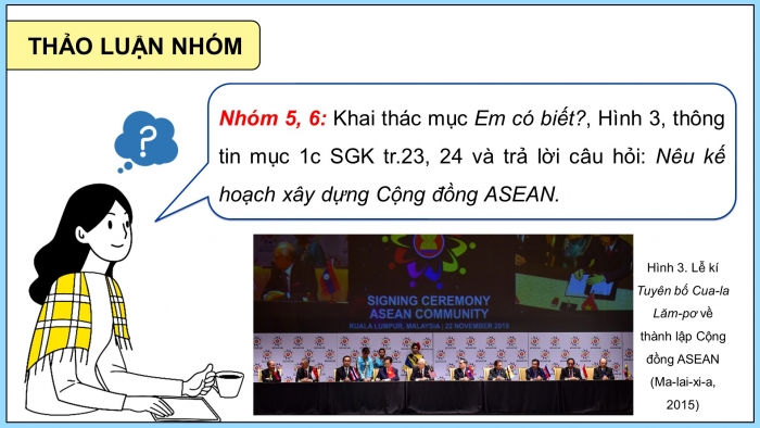 Giáo án điện tử Lịch sử 12 cánh diều Bài 5: Cộng đồng ASEAN Từ ý tưởng đến hiện thực