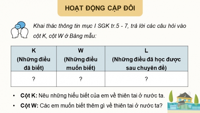 Giáo án điện tử chuyên đề địa lí 12 kết nối CĐ 1 phần 1: Những vấn đề chung về thiên tai