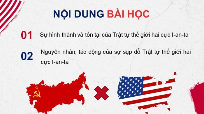 Giáo án điện tử Lịch sử 12 cánh diều Bài 2: Trật tự thế giới trong Chiến tranh lạnh