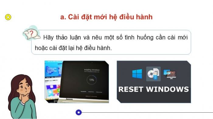 Giáo án điện tử chuyên đề Tin học ứng dụng 12 cánh diều Bài 2: Cài đặt hệ điều hành trên máy tính cá nhân