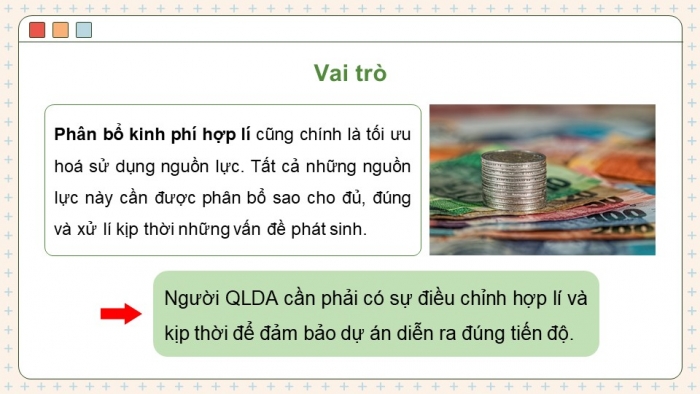 Giáo án điện tử chuyên đề tin học ứng dụng 12 kết nối bài 3: Phân bổ nhân lực và kinh phí dự án