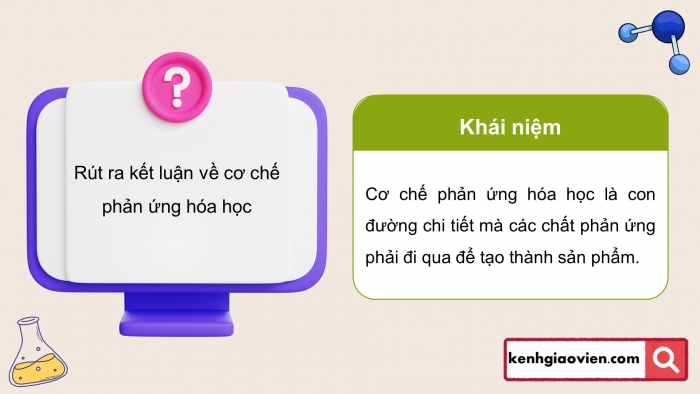 Giáo án điện tử chuyên đề Hoá học 12 chân trời Bài 1: Khái niệm cơ chế phản ứng hữu cơ