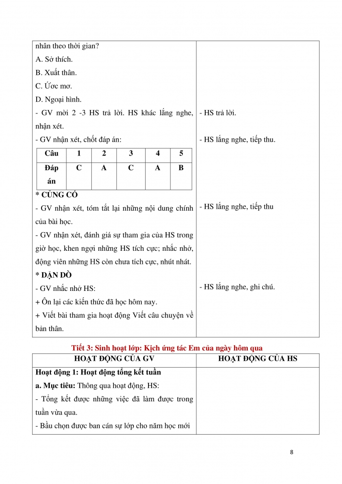 Giáo án và PPT Hoạt động trải nghiệm 5 cánh diều Chủ đề 2: Hành trình khôn lớn - Tuần 5