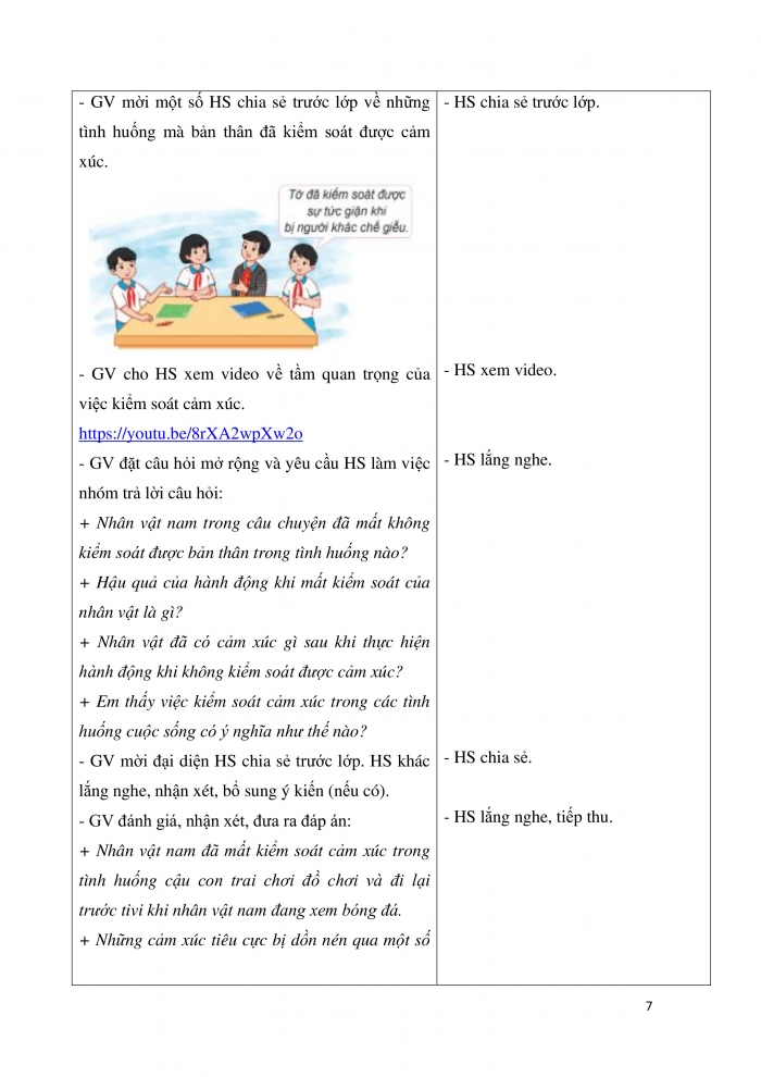 Giáo án và PPT Hoạt động trải nghiệm 5 cánh diều Chủ đề 2: Hành trình khôn lớn - Tuần 7