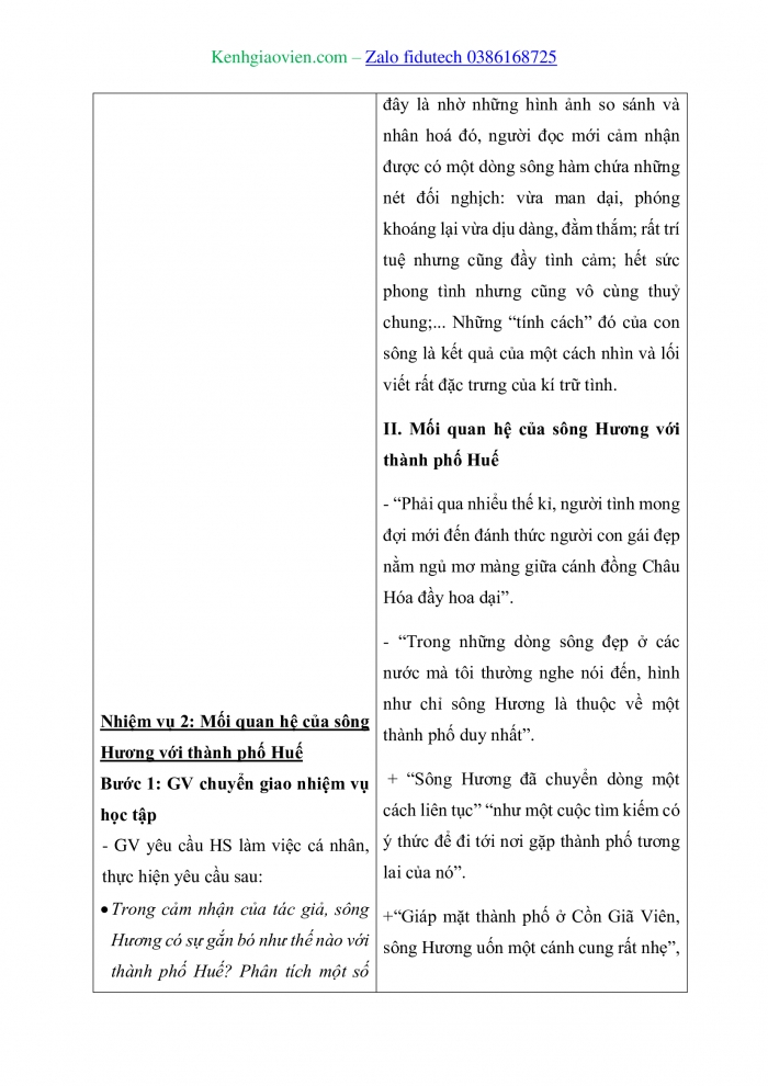 Giáo án và PPT Ngữ văn 11 kết nối Bài 7: Ai đã đặt tên cho dòng sông? (Trích – Hoàng Phủ Ngọc Tường)