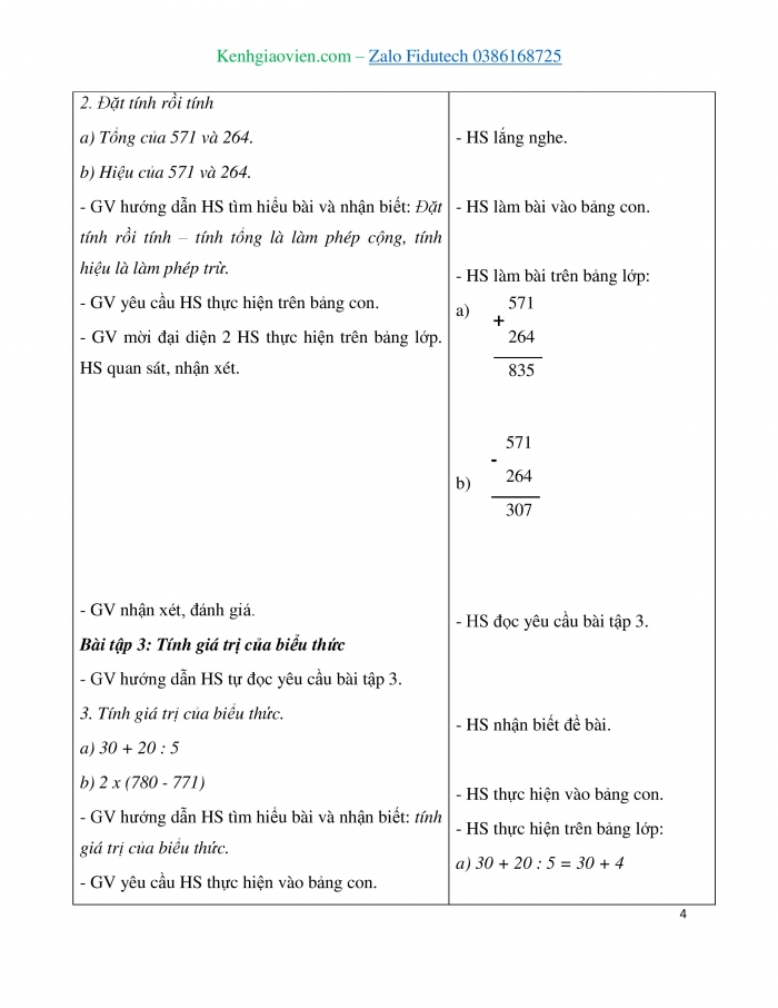 Giáo án và PPT Toán 3 chân trời bài Em làm được những gì? (Chương 1) (2)