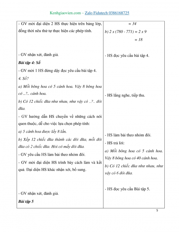 Giáo án và PPT Toán 3 chân trời bài Em làm được những gì? (Chương 1) (2)