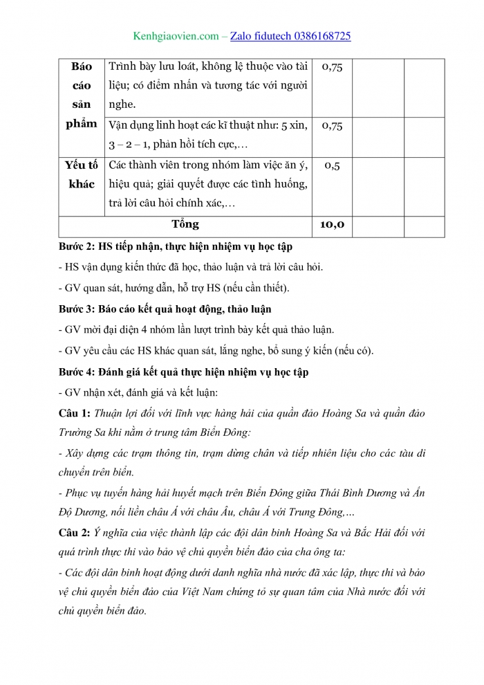 Giáo án và PPT Lịch sử 11 chân trời Bài Thực hành Chương 6