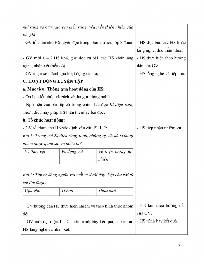 Giáo án và PPT Tiếng Việt 5 kết nối Bài 10: Tìm hiểu cách viết bài văn tả phong cảnh (tiếp theo)