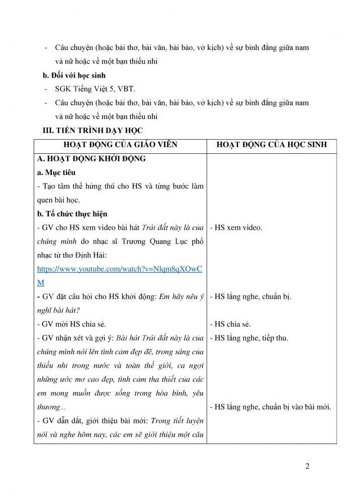 Giáo án và PPT Tiếng Việt 5 cánh diều Bài 2: Trao đổi Em đọc sách báo