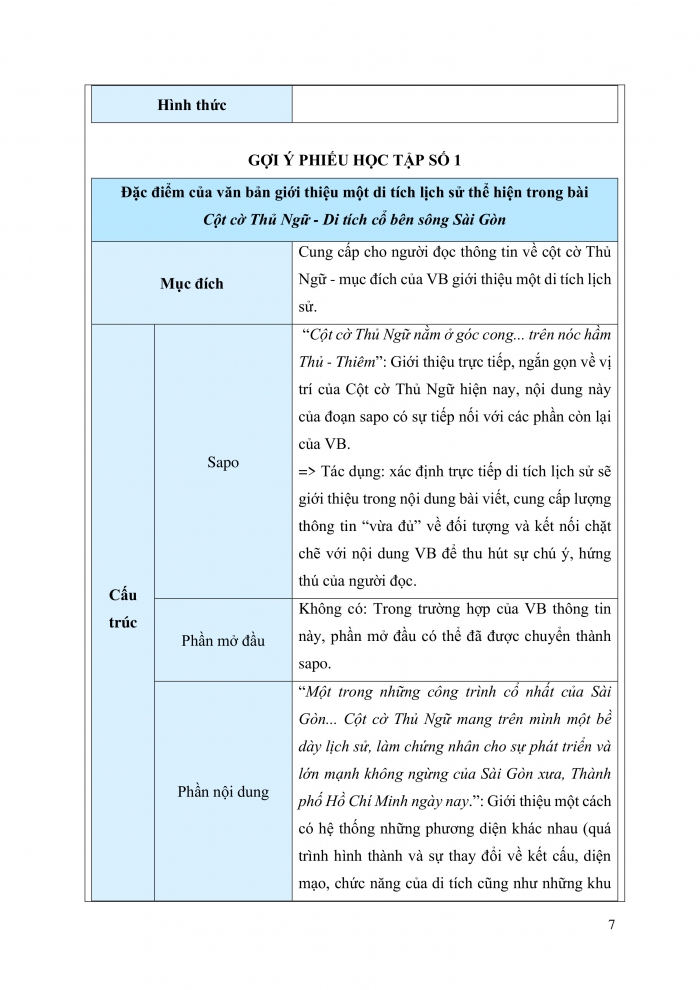 Giáo án và PPT Ngữ văn 9 chân trời bài 3: Cột cờ Thủ Ngữ - di tích cổ bên sông Sài Gòn (Theo Ngô Nam)