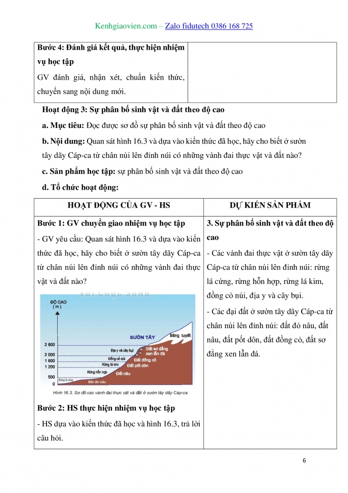 Giáo án và PPT Địa lí 10 kết nối Bài 16: Thực hành Tìm hiểu sự phân bố đất và sinh vật trên Trái Đất