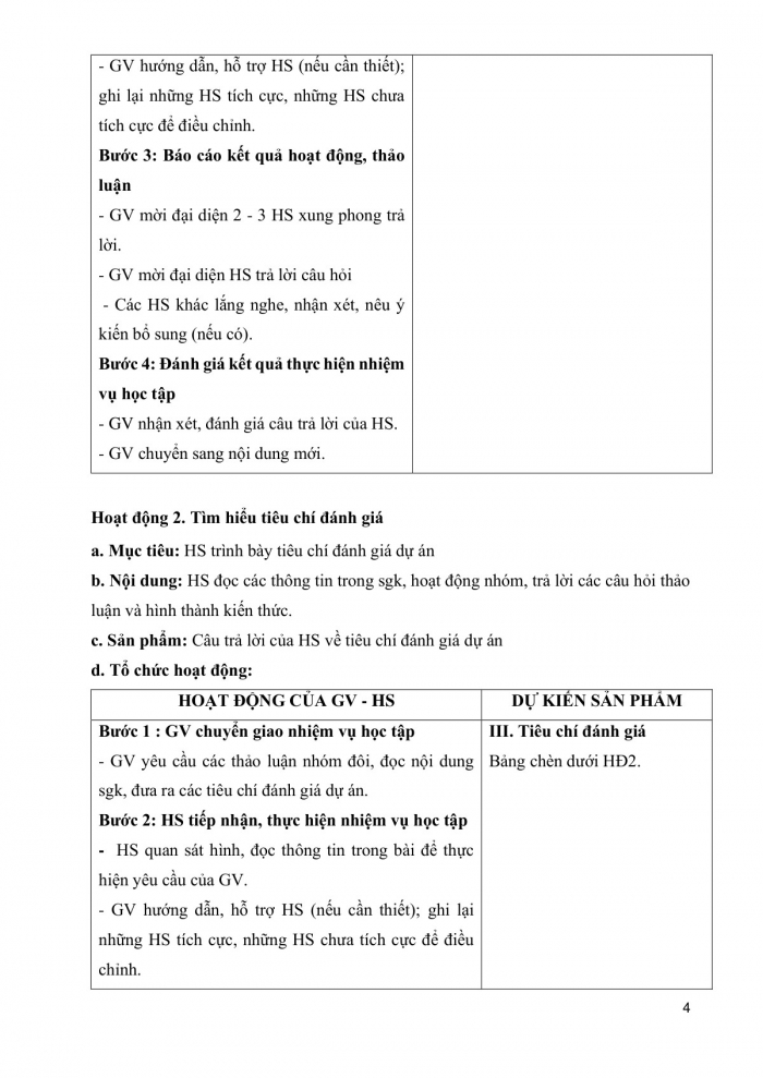 Giáo án và PPT công nghệ 9 định hướng nghề nghiệp Cánh diều bài 6: Dự án Đánh giá mức độ phù hợp với ngành nghề thuộc lĩnh vực kĩ thuật, công nghệ