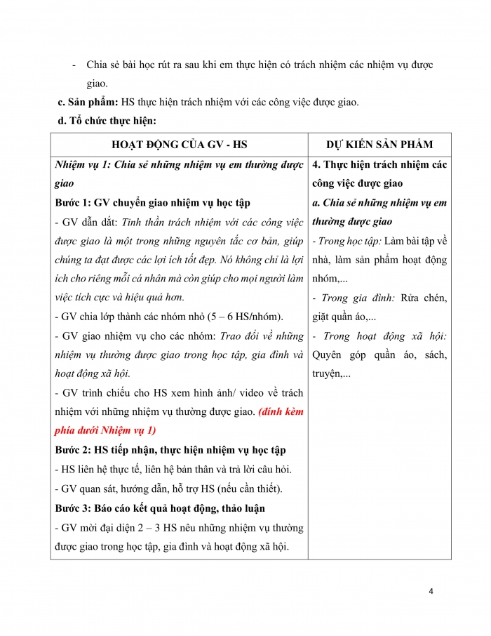 Giáo án và PPT Hoạt động trải nghiệm 9 chân trời bản 2 Chủ đề 2: Thích nghi với những thay đổi trong cuộc sống - Tuần 7