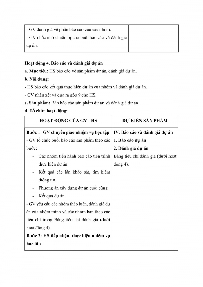 Giáo án và PPT công nghệ 9 định hướng nghề nghiệp Chân trời bài dự án: Nghề nghiệp tương lai của em