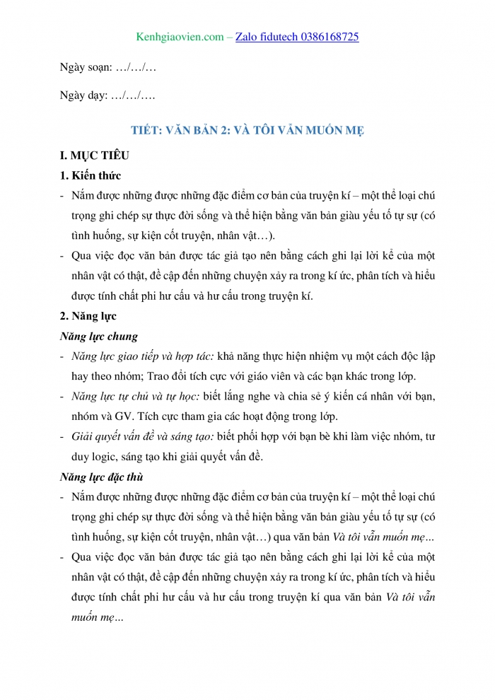 Giáo án và PPT Ngữ văn 11 kết nối Bài 7: “Và tôi vẫn muốn mẹ...” (Trích Những nhân chứng cuối cùng – Solo cho giọng trẻ em – Xvét-la-na A-lếch-xi-ê-vích – Svetlana Alexievich)