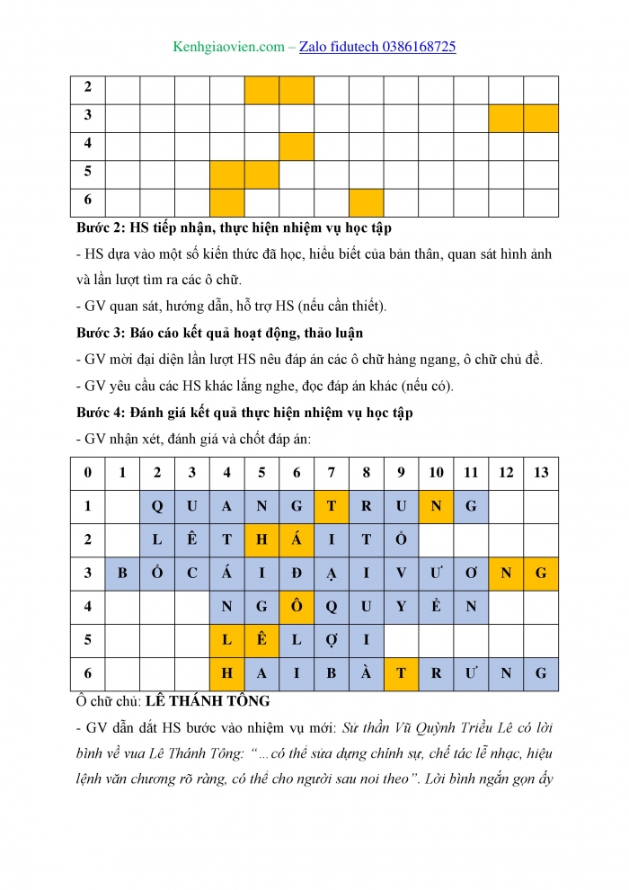 Giáo án và PPT Lịch sử 11 chân trời Bài 10: Cuộc cải cách của Lê Thánh Tông (thế kỉ XV)