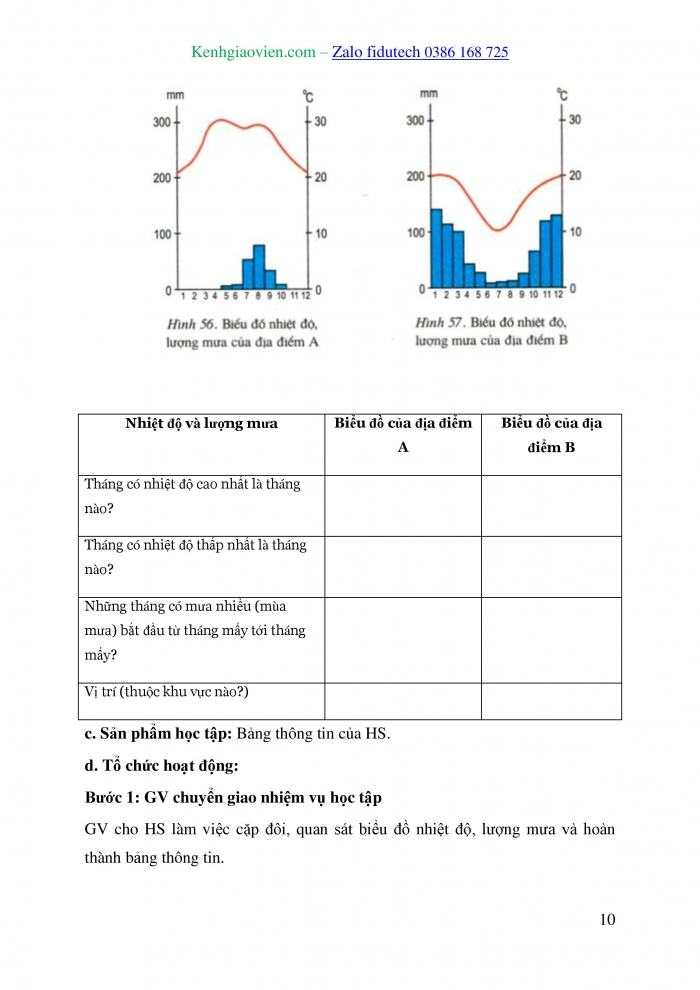 Giáo án và PPT Địa lí 10 chân trời Bài 11: Thực hành Đọc bản đồ các đới và kiểu khí hậu trên Trái Đất, phân tích biểu đồ một số kiểu khí hậu