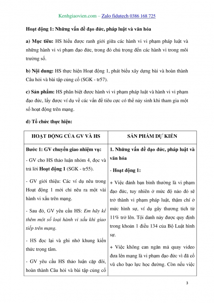 Giáo án và PPT Tin học 10 kết nối Bài 11: Ứng xử trên môi trường số. Nghĩa vụ tôn trọng bản quyền