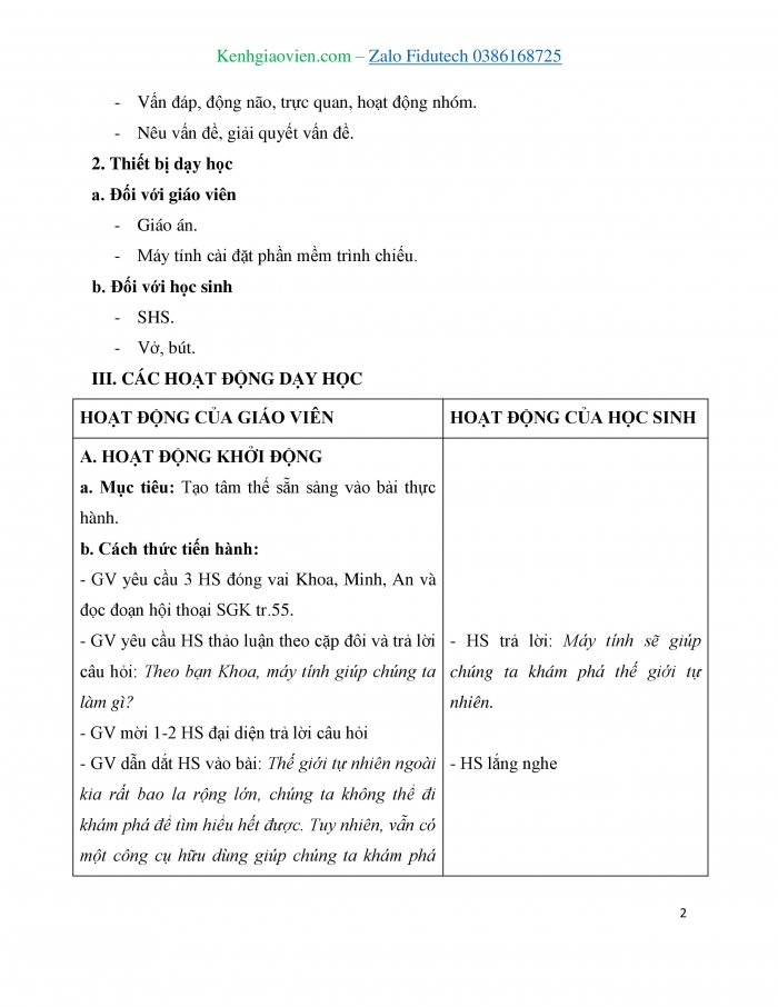 Giáo án và PPT Tin học 3 kết nối Bài 12: Tìm hiểu về thế giới tự nhiên