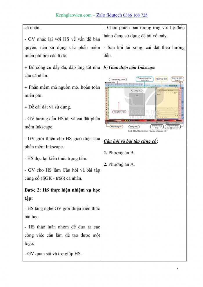 Giáo án và PPT Tin học 10 kết nối Bài 12: Phần mềm thiết kế đồ hoạ