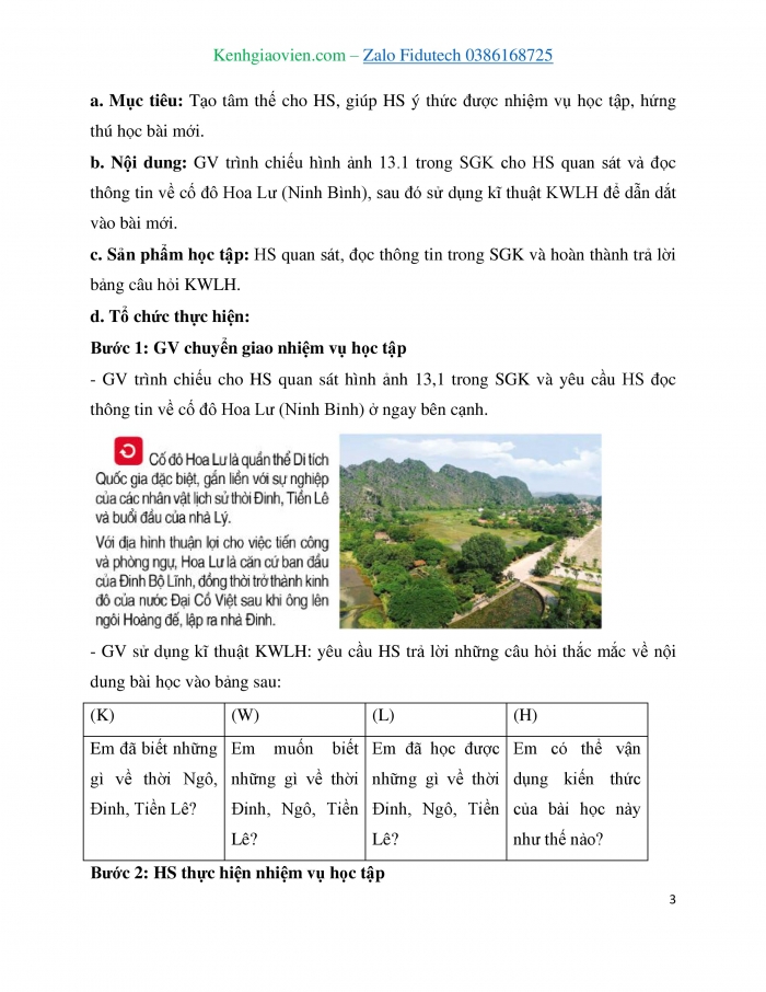 Giáo án và PPT Lịch sử 7 cánh diều Bài 13: Công cuộc xây dựng và bảo vệ đất nước thời Ngô, Đinh, Tiền Lê (939 - 1009)