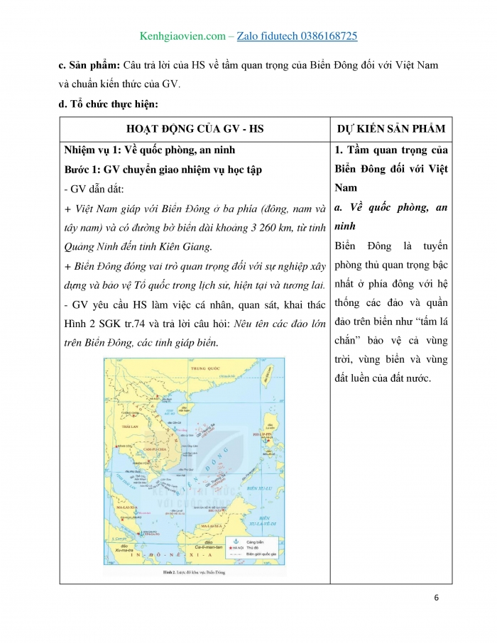 Giáo án và PPT Lịch sử 11 kết nối Bài 13: Việt Nam và Biển Đông