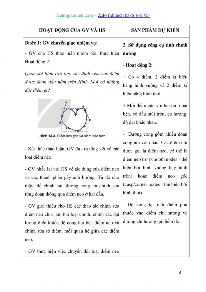 Giáo án và PPT Tin học 10 kết nối Bài 14: Làm việc với đối tượng đường và văn bản