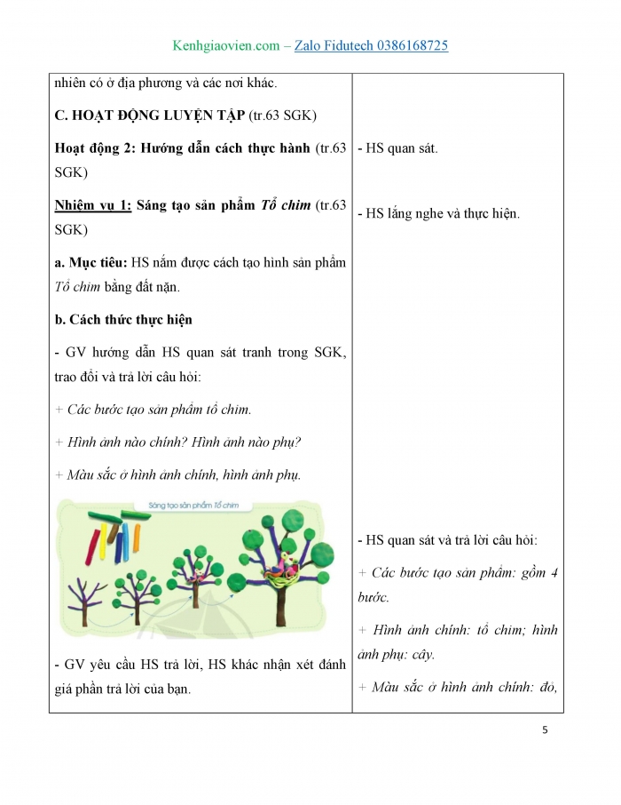 Giáo án và PPT Mĩ thuật 3 cánh diều Bài 16: Em yêu thiên nhiên