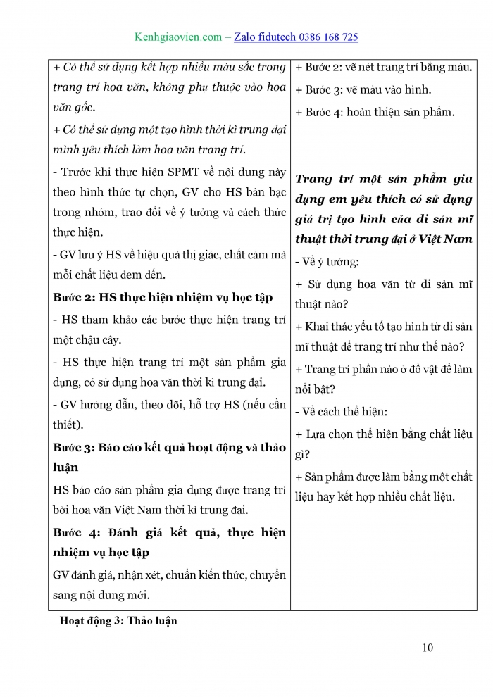 Giáo án và PPT Mĩ thuật 7 kết nối Bài 16: Khai thác giá trị tạo hình truyền thống trong trang trí đồ vật