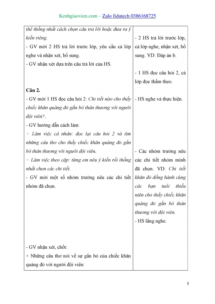 Giáo án và PPT Tiếng Việt 3 kết nối Bài 16: Ngày em vào Đội, Đọc mở rộng