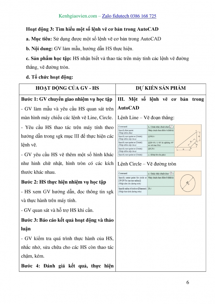 Giáo án và PPT Thiết kế và Công nghệ 10 cánh diều Bài 17: Vẽ kĩ thuật với sự hỗ trợ của máy tính