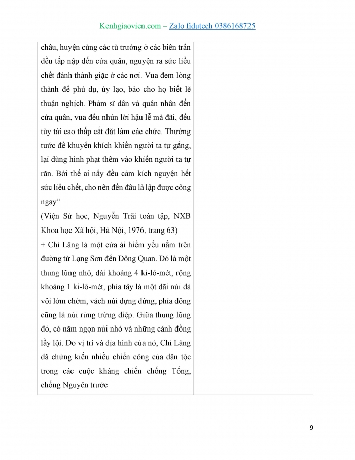 Giáo án và PPT Lịch sử 7 chân trời Bài 19: Khởi nghĩa Lam Sơn (1418 – 1427)