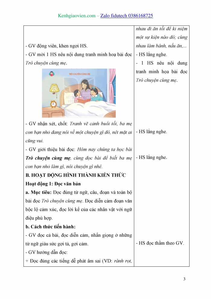 Giáo án và PPT Tiếng Việt 3 kết nối Bài 20: Mở rộng vốn từ về người thân; Dấu hai chấm