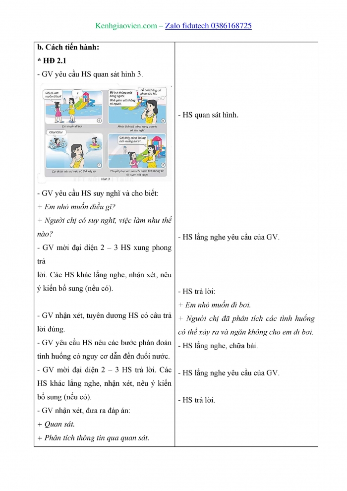 Giáo án và PPT Khoa học 4 kết nối Bài 27: Phòng tránh đuối nước