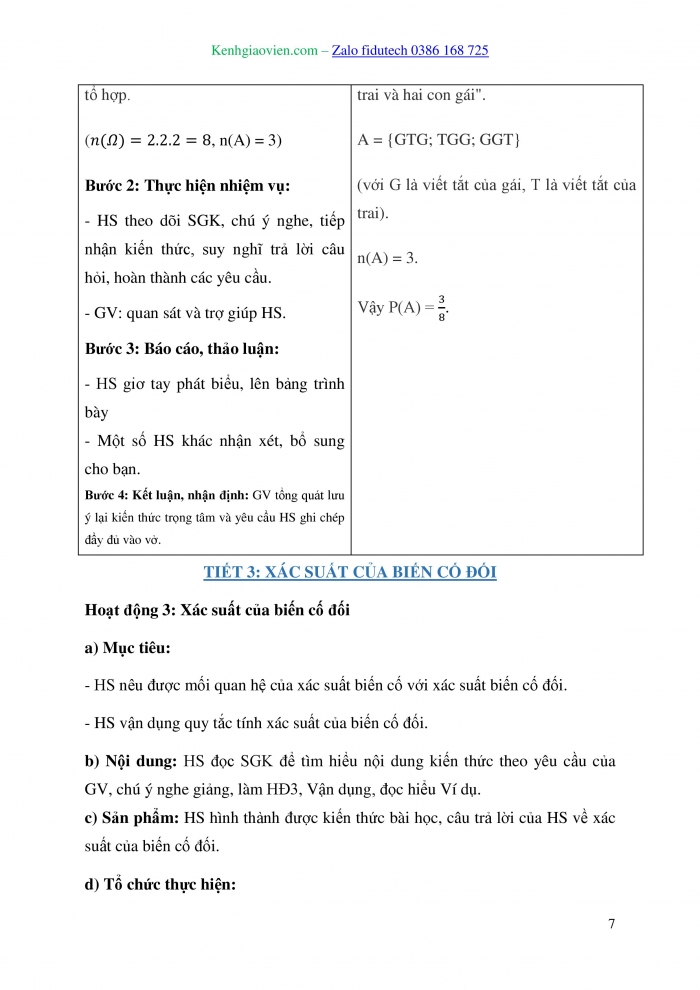 Giáo án và PPT Toán 10 kết nối Bài 27: Thực hành tính xác suất theo định nghĩa cổ điển