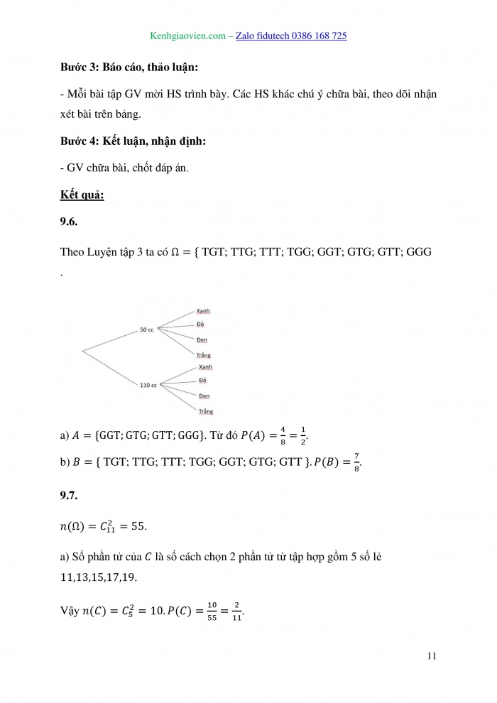 Giáo án và PPT Toán 10 kết nối Bài 27: Thực hành tính xác suất theo định nghĩa cổ điển