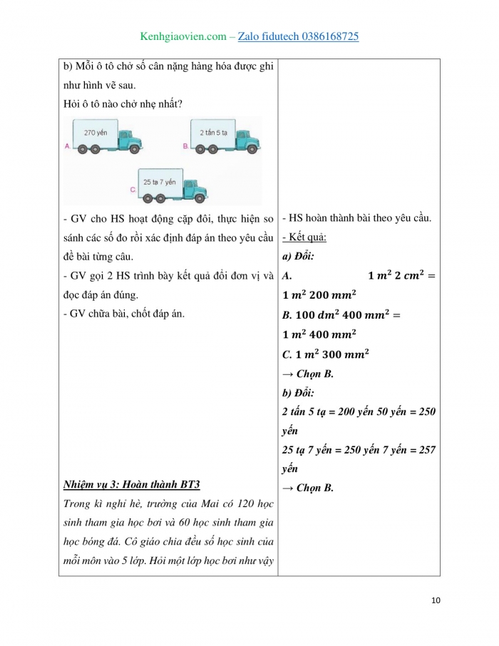 Giáo án và PPT Toán 4 kết nối Bài 37: Ôn tập chung