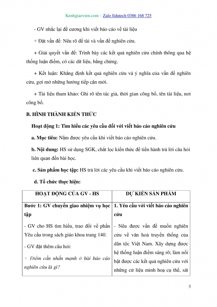 Giáo án và PPT Ngữ văn 10 kết nối Bài 5: Viết báo cáo nghiên cứu (Về một vấn đề văn hoá truyền thống Việt Nam)