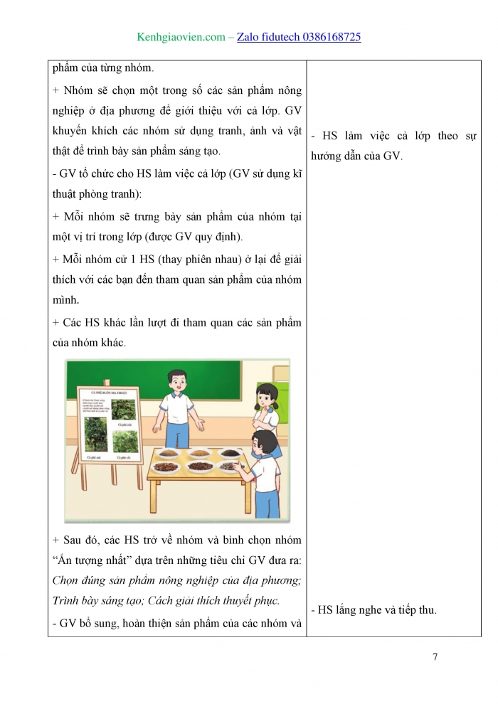 Giáo án và PPT Tự nhiên và Xã hội 3 cánh diều Bài 9: Hoạt động sản xuất nông nghiệp