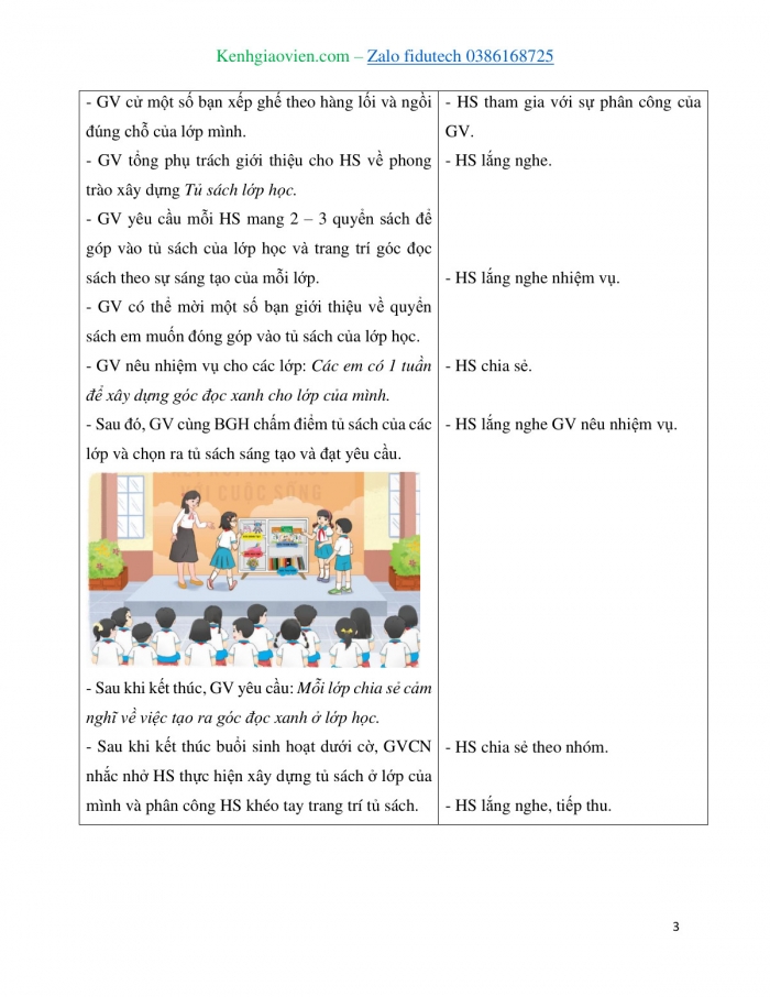 Giáo án và PPT Hoạt động trải nghiệm 4 kết nối Chủ đề Yêu trường, mến lớp - Tuần 9