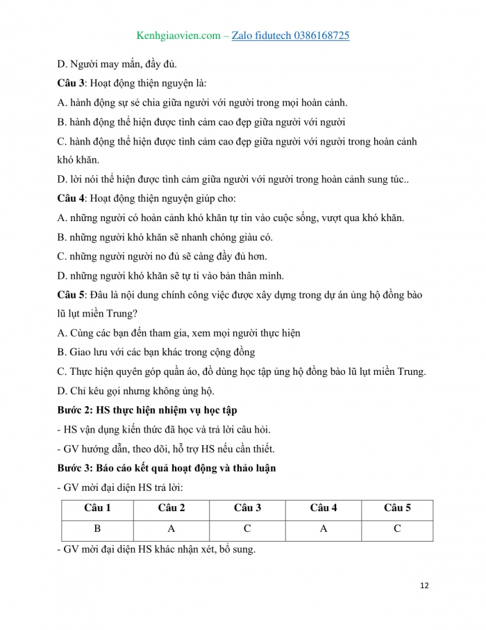 Giáo án và PPT Hoạt động trải nghiệm 8 cánh diều Chủ đề 5 Em và cộng đồng - Hành trình nhân ái