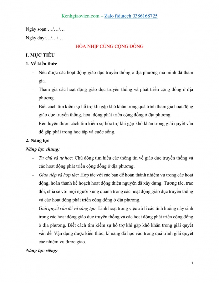 Giáo án và PPT Hoạt động trải nghiệm 8 cánh diều Chủ đề 5 Em và cộng đồng - Hoà nhịp cùng cộng đồng