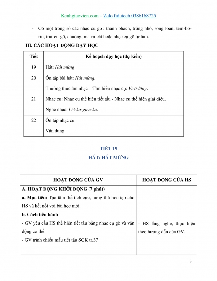 Giáo án và PPT Âm nhạc 4 cánh diều Chủ đề 5: Niềm vui