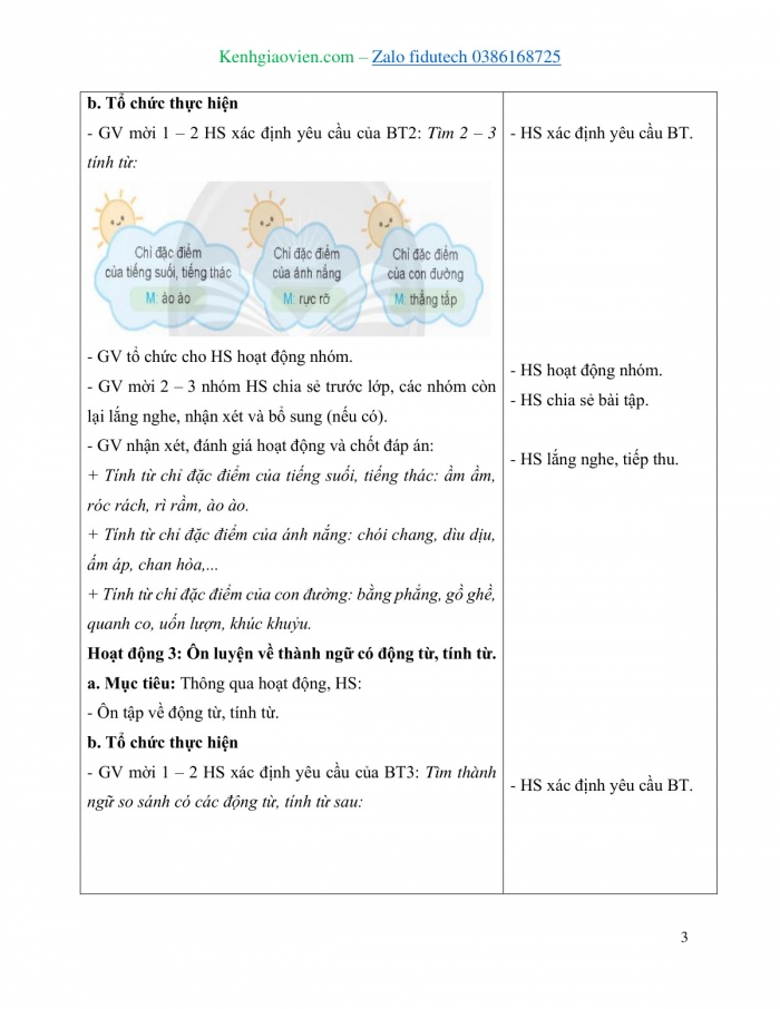 Giáo án và PPT Tiếng Việt 4 chân trời Ôn tập giữa học kì 1 - Tiết 4, 5