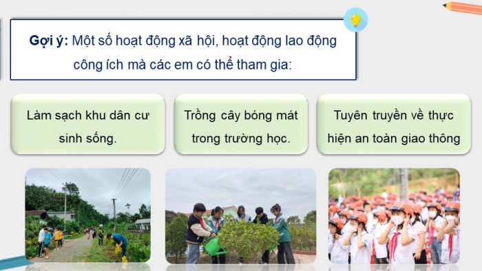 Giáo án điện tử Hoạt động trải nghiệm 5 chân trời bản 2 Chủ đề 4 Tuần 14