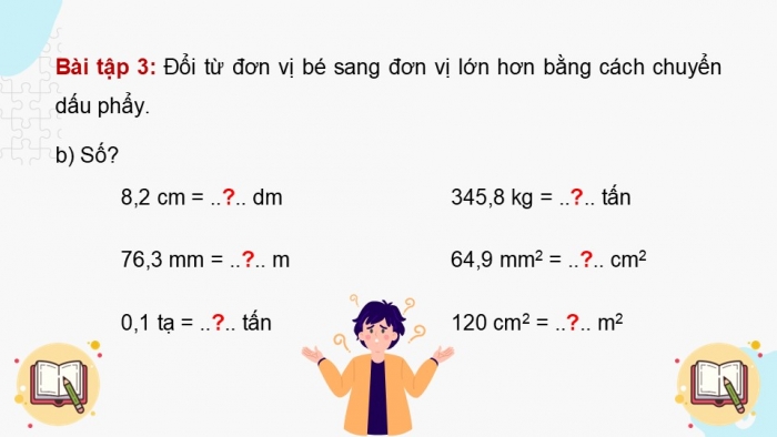 Giáo án điện tử Toán 5 chân trời Bài 38: Em làm được những gì?