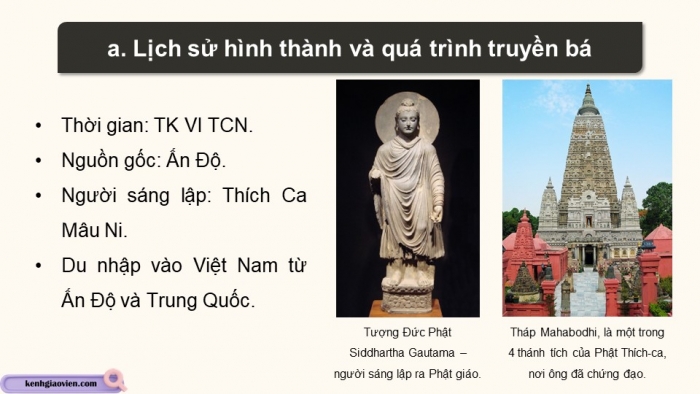 Giáo án điện tử chuyên đề Lịch sử 12 kết nối CĐ 1: Lịch sử tín ngưỡng và tôn giáo ở Việt Nam (P4)